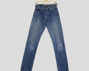 Vintage 501 “white Oak Cone Denim” Levi's - Etsy