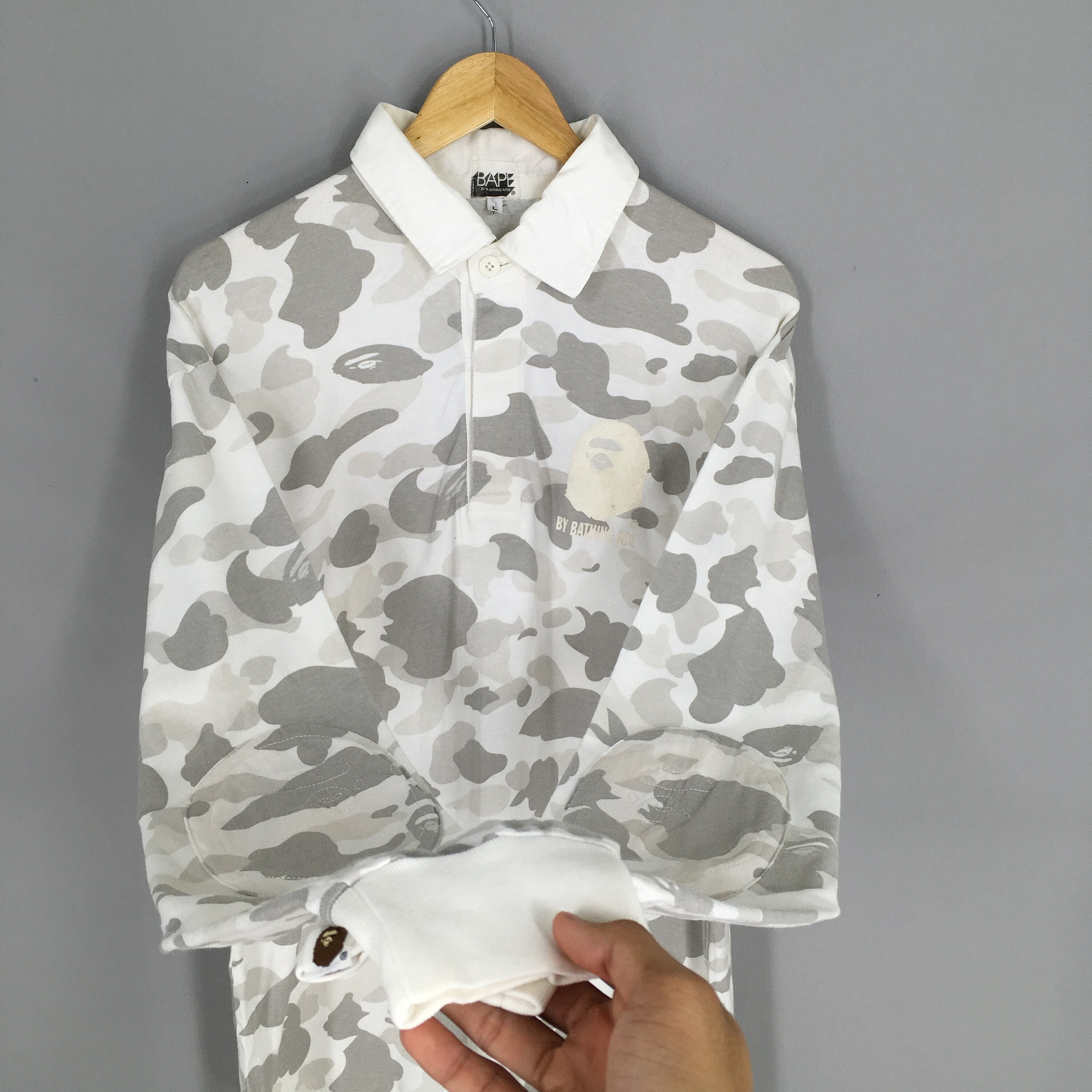 Vintage A Bathing Ape Camouflage White 