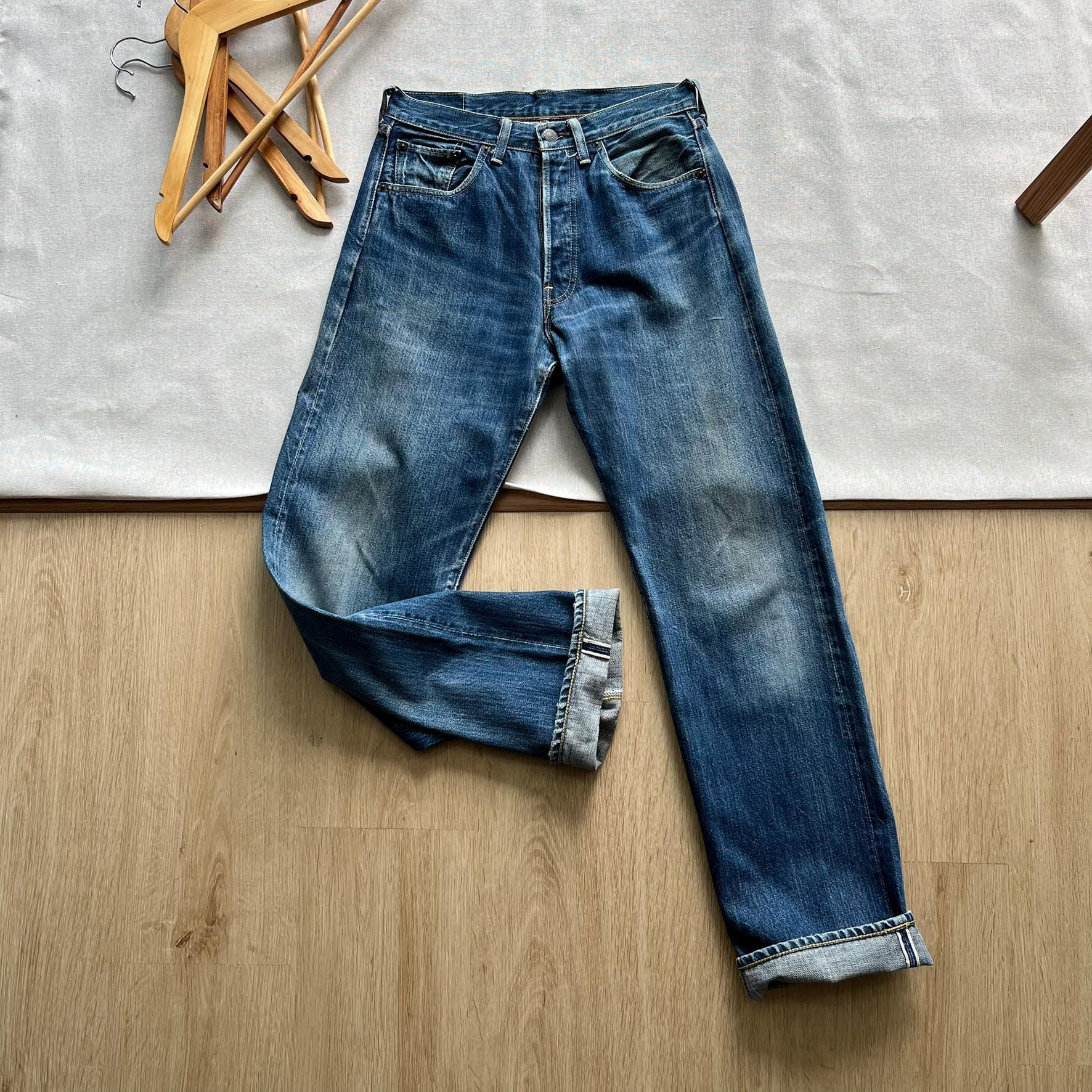 Levis 501xx Big E Usa - Etsy