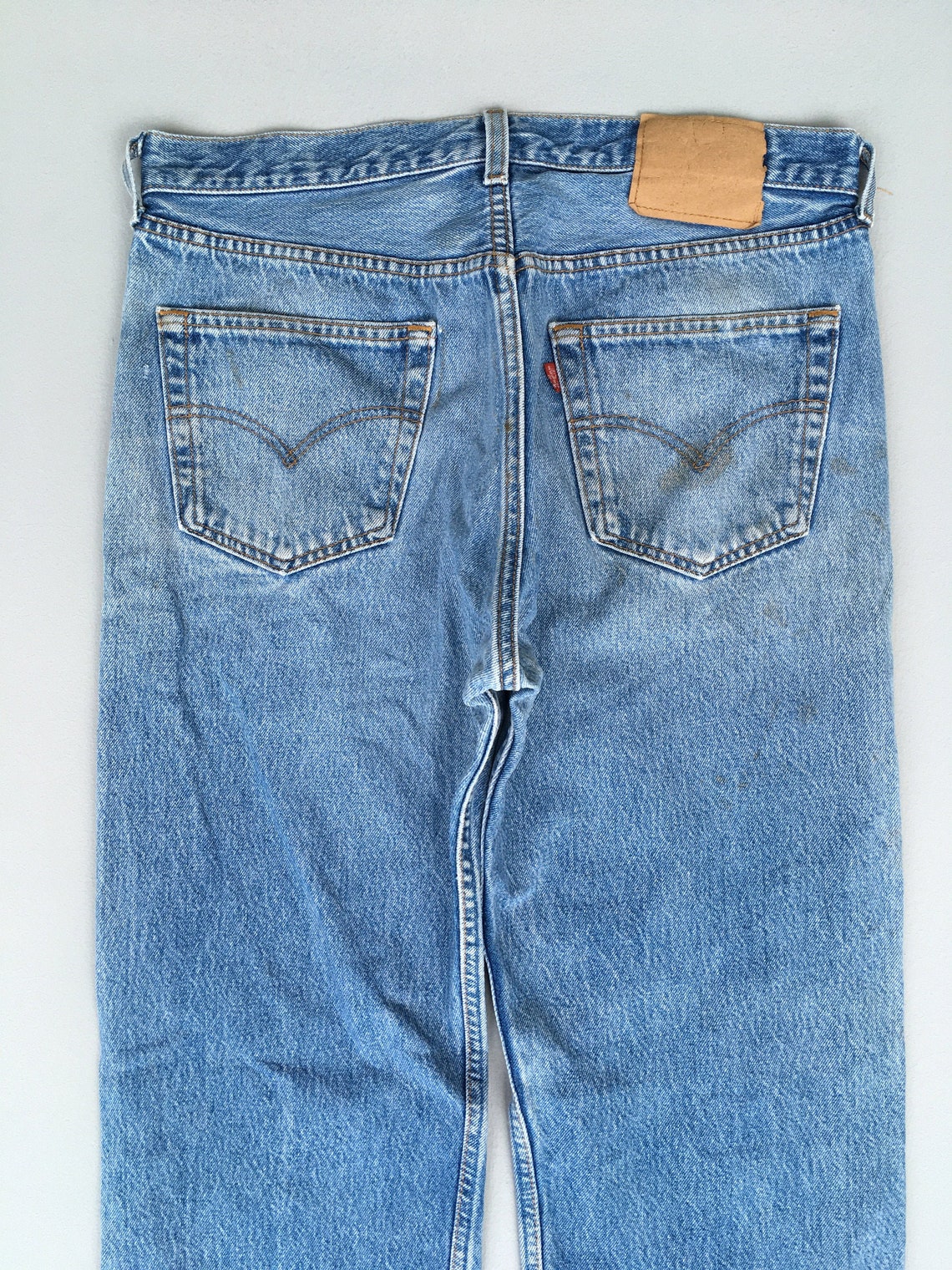 Size 32x30 Vintage Levis 501 Dirty Jeans Blue Faded Levi's | Etsy