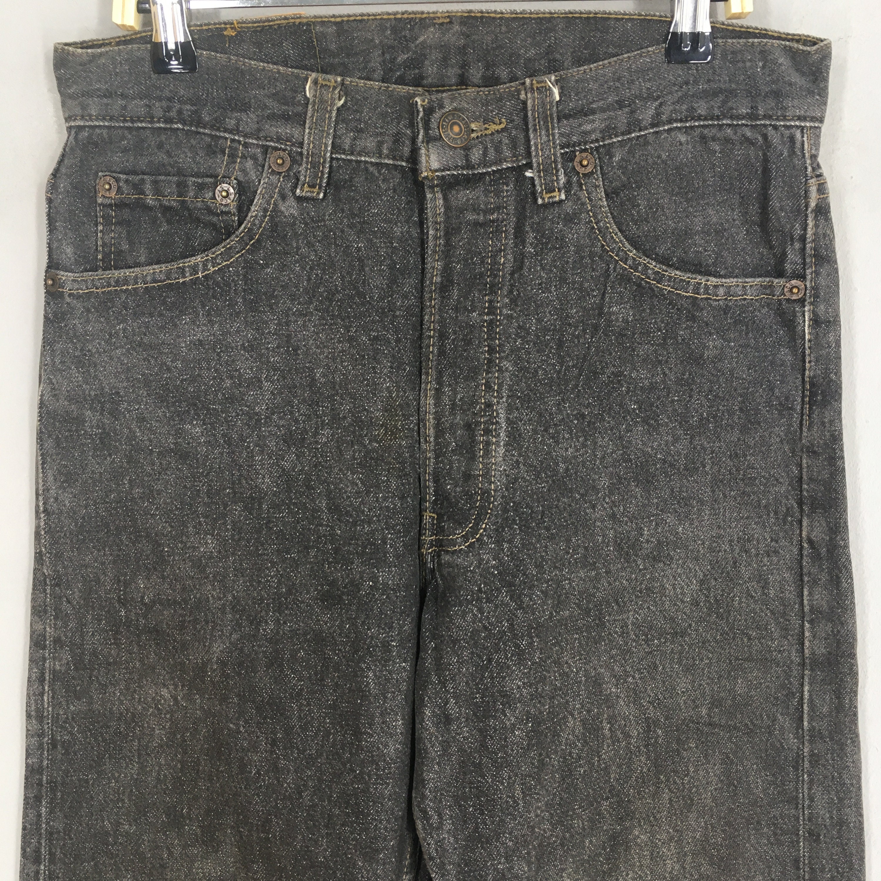 P-5［34×28.5] 90s Levi's 501 \"made USA\" Vintage 90s Levi's 501 Made In USA Denim Straight Leg Jeans