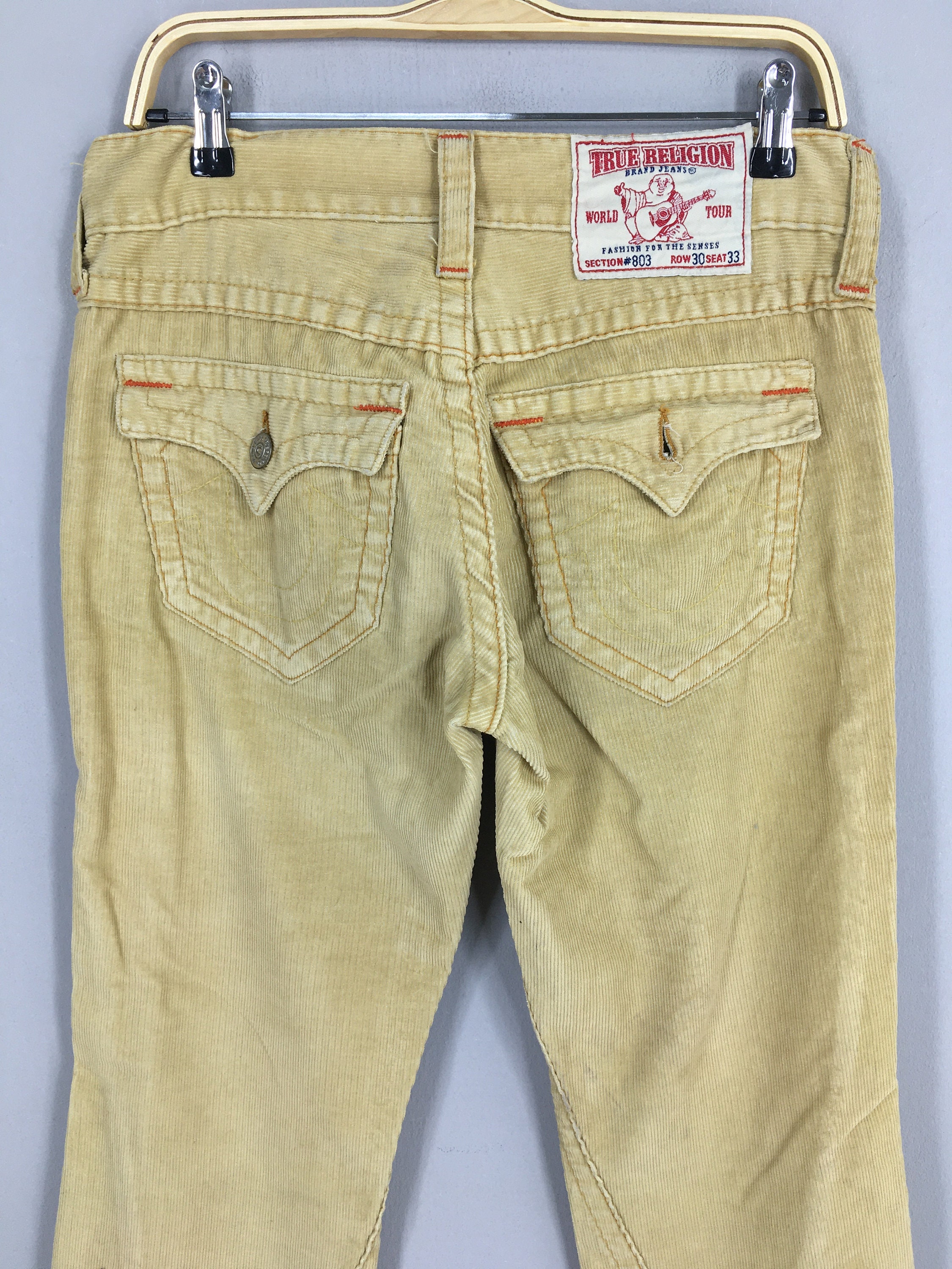 Size 30x30.5 True Religion Women's Bootcut Corduroy Brown Size 30x30.5 True Religion Women's Bootcut Corduroy Brown