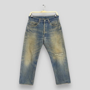 Size 31x25.5 Vintage 70s Levi&#39;s 501 Selvedge Stonewash Jeans 80s Levi&#39;s Faded Dirty Denim Levi&#39;s Distressed Jeans Levi&#39;s Redline Jeans W31