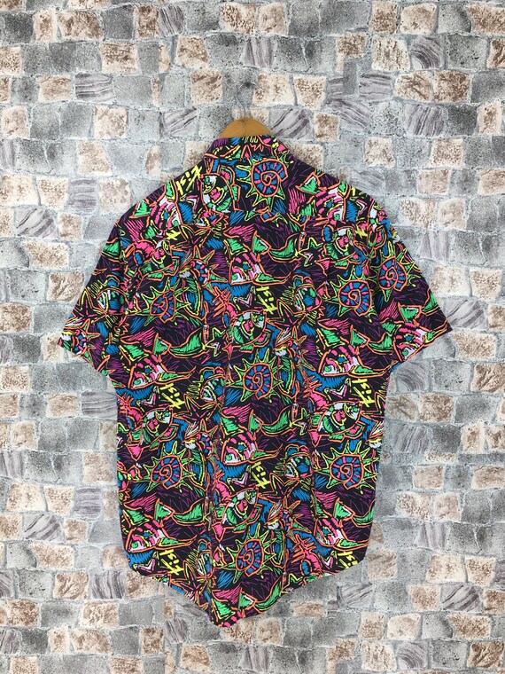 Vintage pop art colorful light Blouse