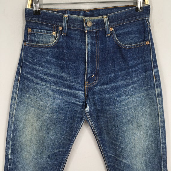 Size 29x30 Vintage Levi's 505 0300 Light Wash Zipper Jeans