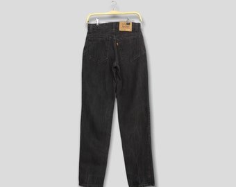 Size 28x31 Vintage 90s Levis 950 Black Jeans Tapered Leg Denim 90s