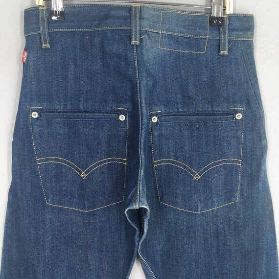 Size 27x32.5 Vintage Levis Engineered Jeans Dark … - image 8