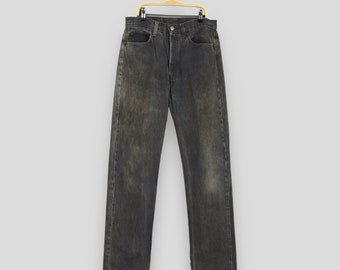 90s Levi's ENGINEERED JEANS ブラック W29 Size 28x31 Vintage 90s Levis 950 Black Jeans Tapered Leg Denim 90s