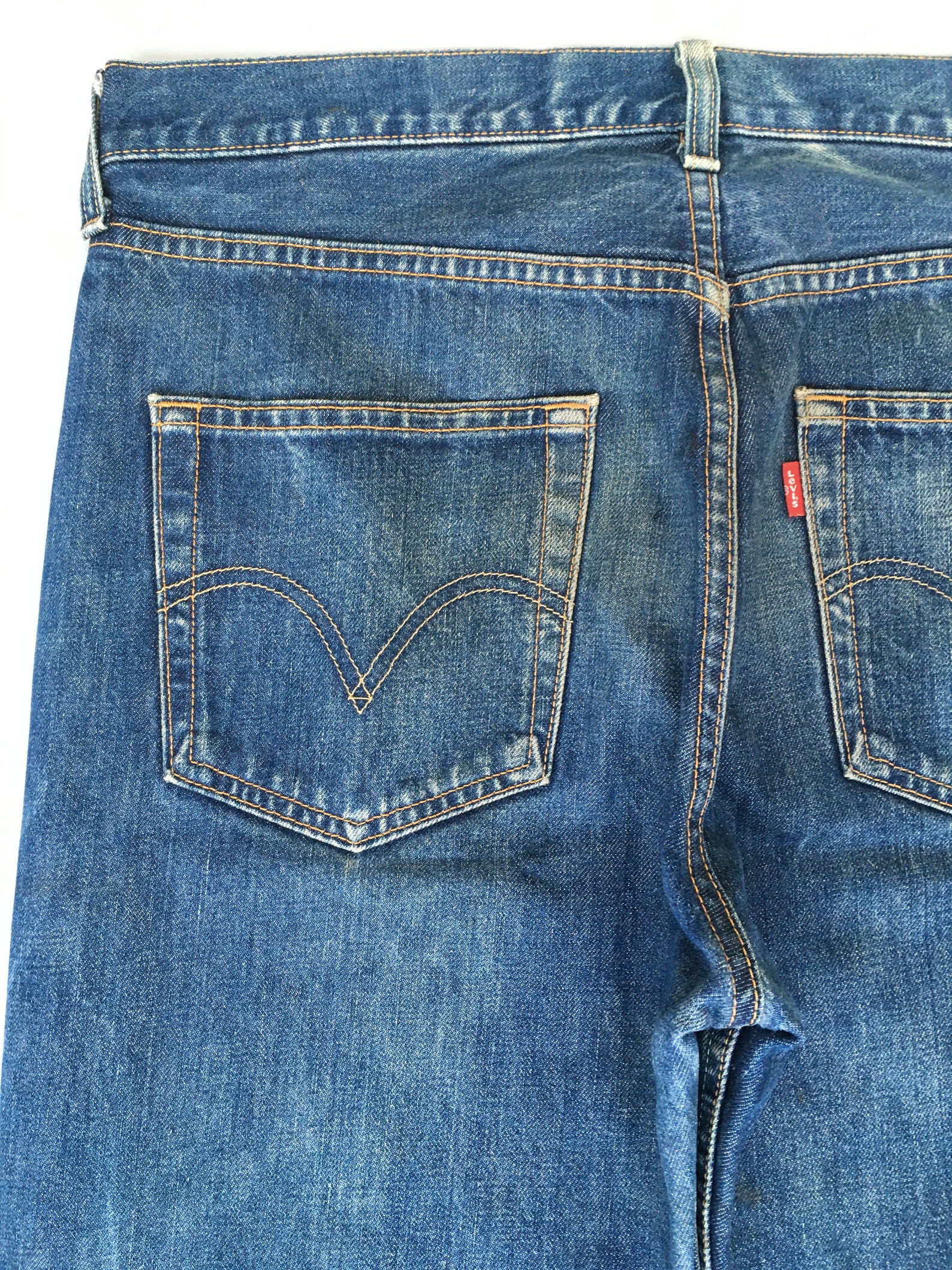 Size 34x28.5 Vintage Levis 520 Straight Loose Jeans Light - Etsy UK