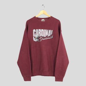 Vintage Arizona Cardinals NFL Sweatshirt XXLarge Arizona Cardinals Printed Spell Out Pullover Cardinals National Football Team Sweater XXL