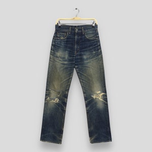 Size 28x31.5 Vintage Levi&#39;s 502 Big E LVC Japan Jeans Stone Washed Denim 1990&#39;s Levi&#39;s Redline Selvedge Jeans Levi&#39;s 502 Zipper Denim W28