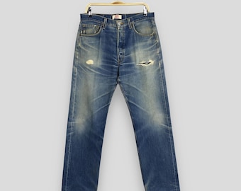 Size 32x27.5 Vintage Levi's 501XX Light Wash Jeans 1980s Levi's