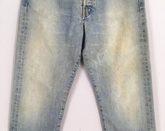 Levi’s 90s 702XX good fade BIGe denim Vintage 90s Levi's 702XX 1937 Model button stamp J22 Made in