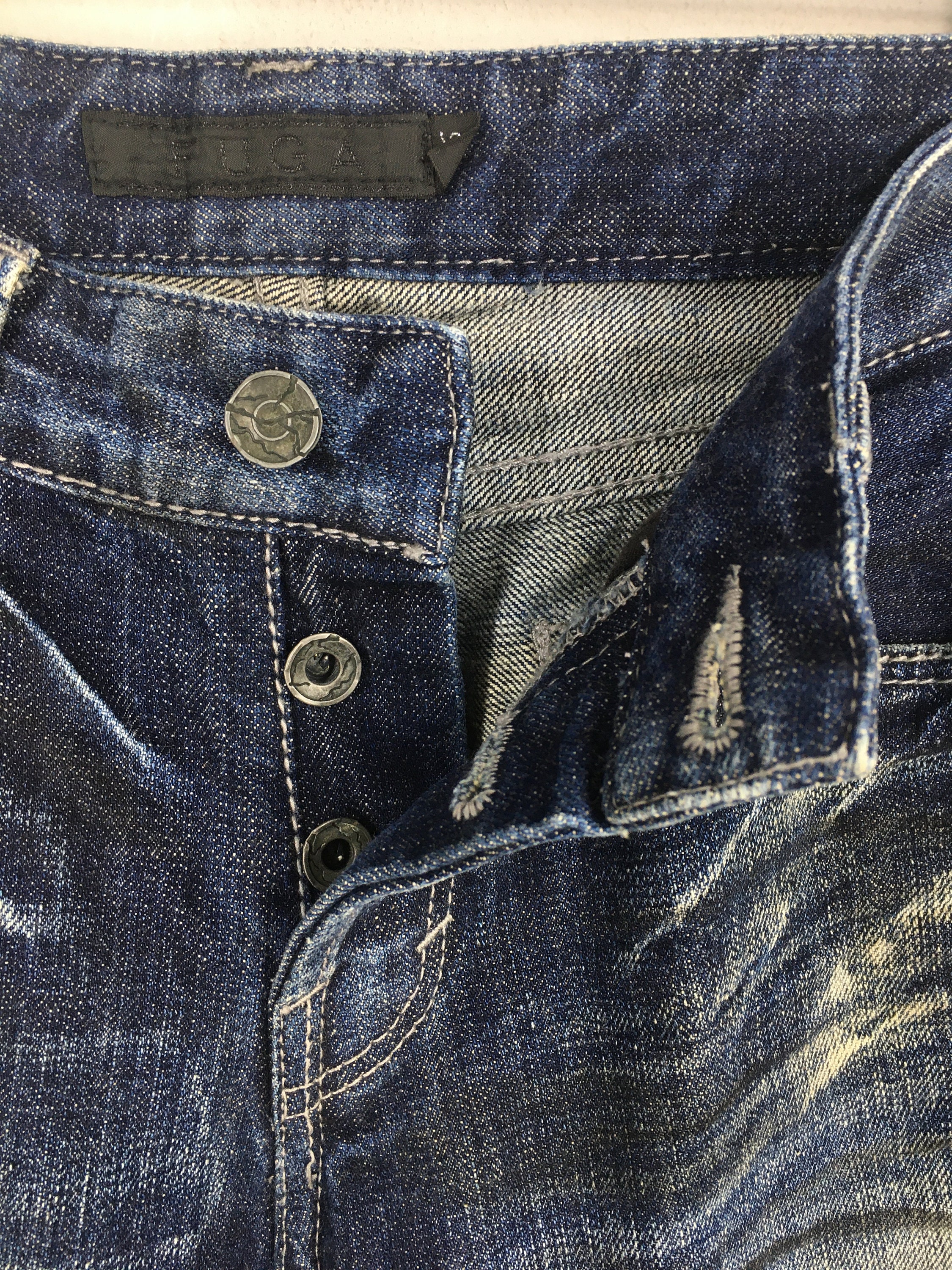 Size 31x32 Vintage Gostar De Fuga Japan Faded Flared Bootcut Jeans