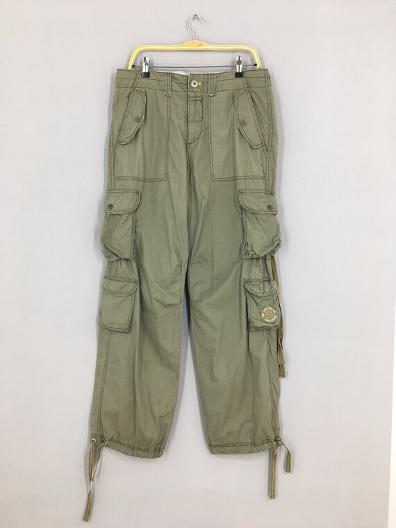 Talla 34x32 Hendrix Japón Pantalones cargo Olive Pantalones | Etsy España