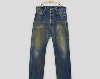 Vintage Levi's 501 Xx Denim Jeans ⎟ 34 X 31 - Etsy