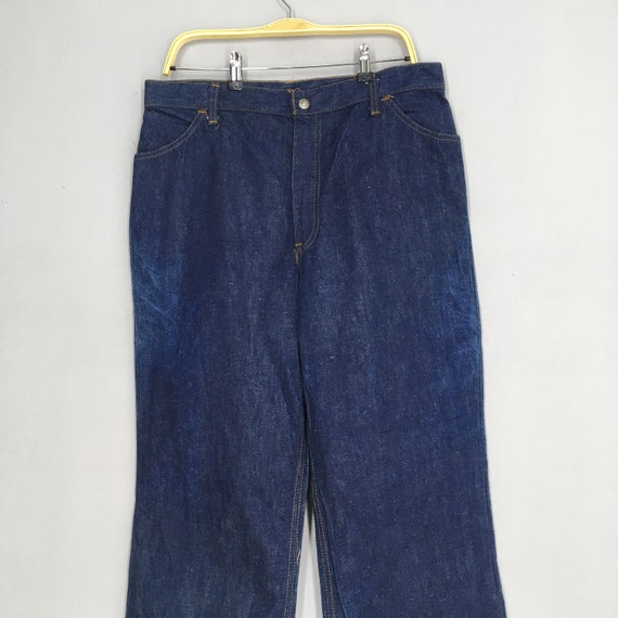 Size 34x33 Vintage Levi's For Me Bootcut Jeans Bl… - image 2