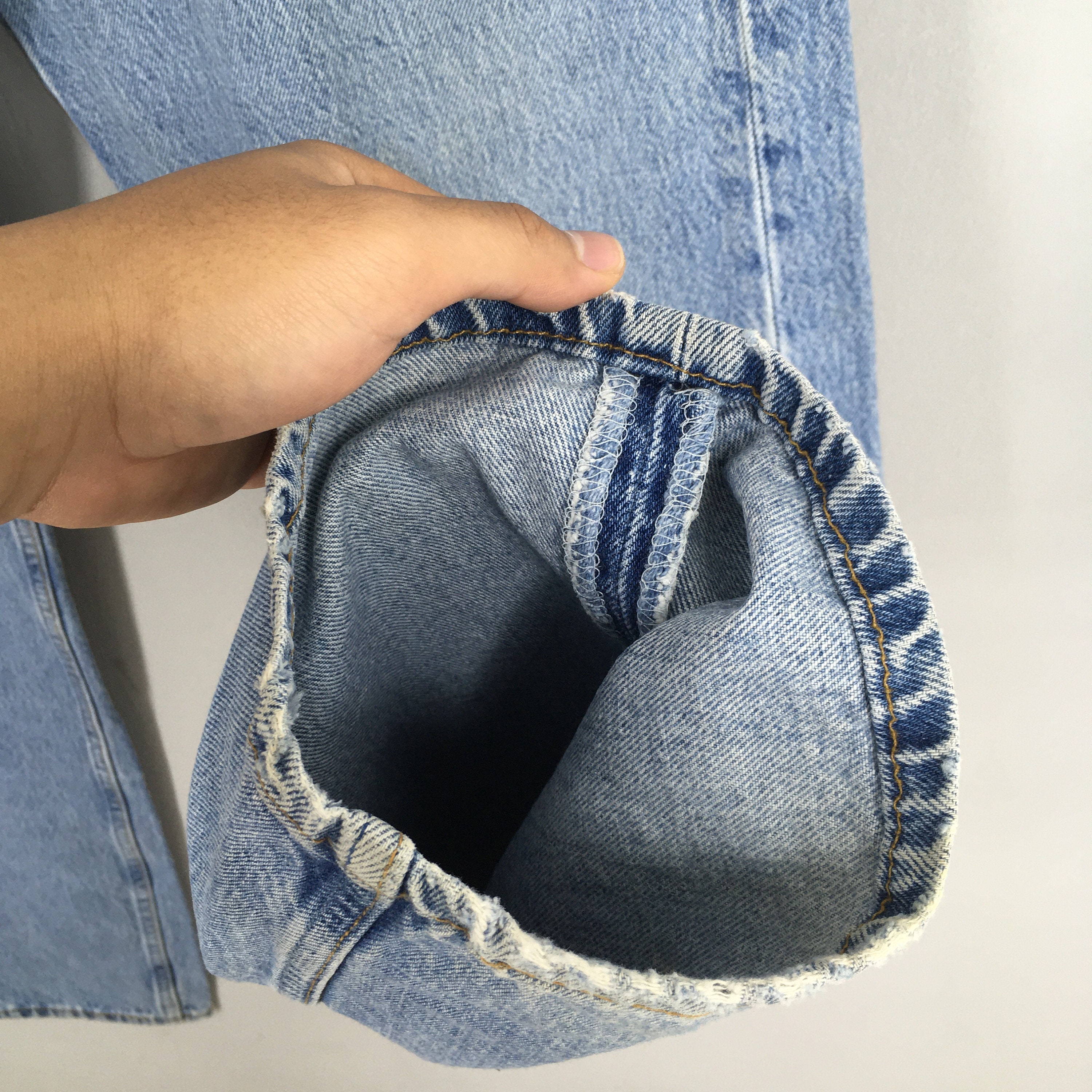 Size 34x32 Vintage 90s Levi's 501 Light Washed Jeans Levi's