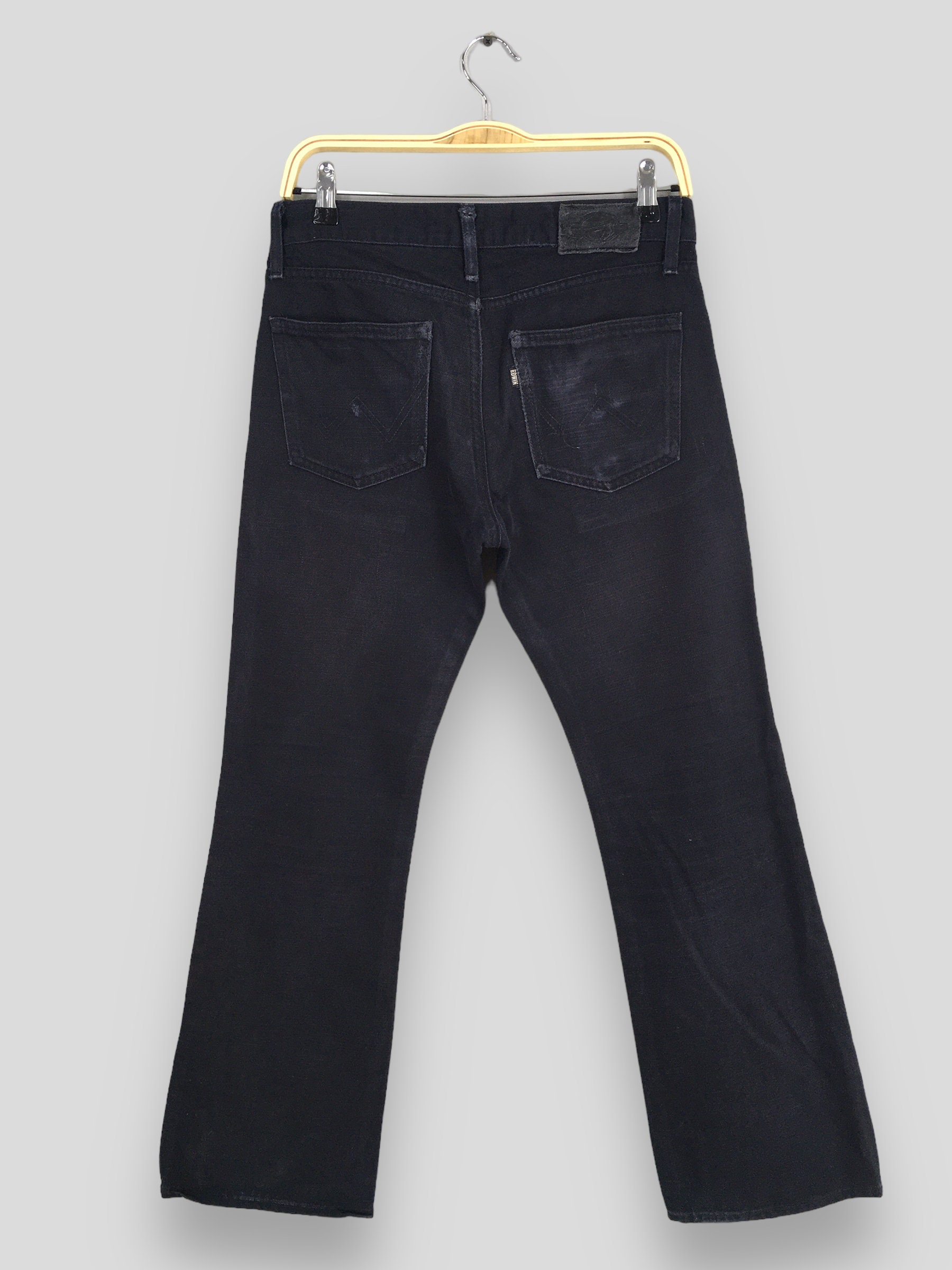 Size 28x28 Vintage Y2K Edwin E Function Japan Black Bootcut Size 28x28 Vintage Y2K Edwin E Function Japan Black Bootcut