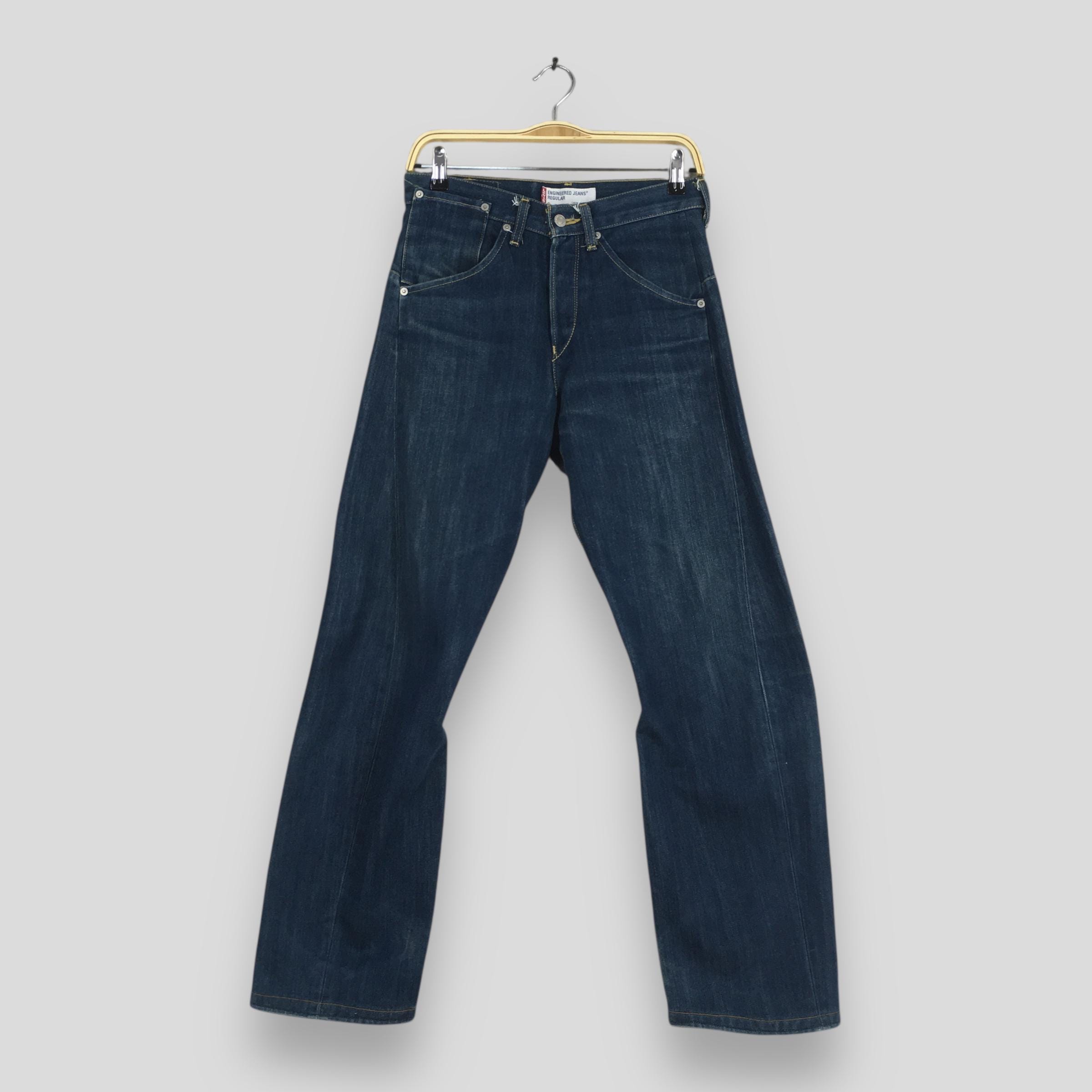 Levi's ENGINEERED JEANS LOOSE ブラックデニム Levi's ENGINEERED JEANS LEVI'S メンズ ブラック SIZE W32 (約
