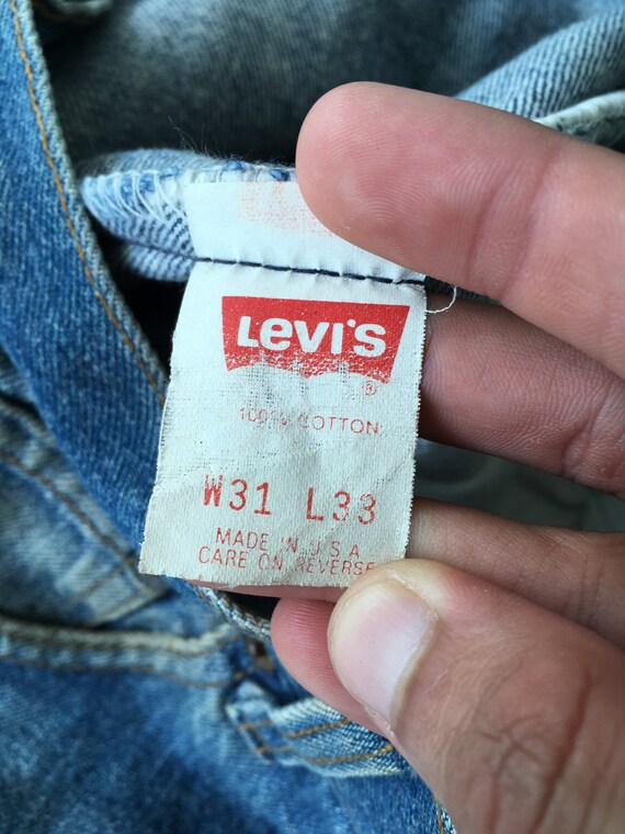 Taglia 28x29 Vintage Levis 501 Women's Faded Blue Jeans | Etsy Italia