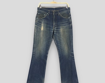 Size 30x29 Vintage Levi's 517 Faded Stonewash Flare Bootcut Jeans 1980s Levi's Bell Bottom Denim Levi's Mom Jeans Levi's Hi Flare Jean W30