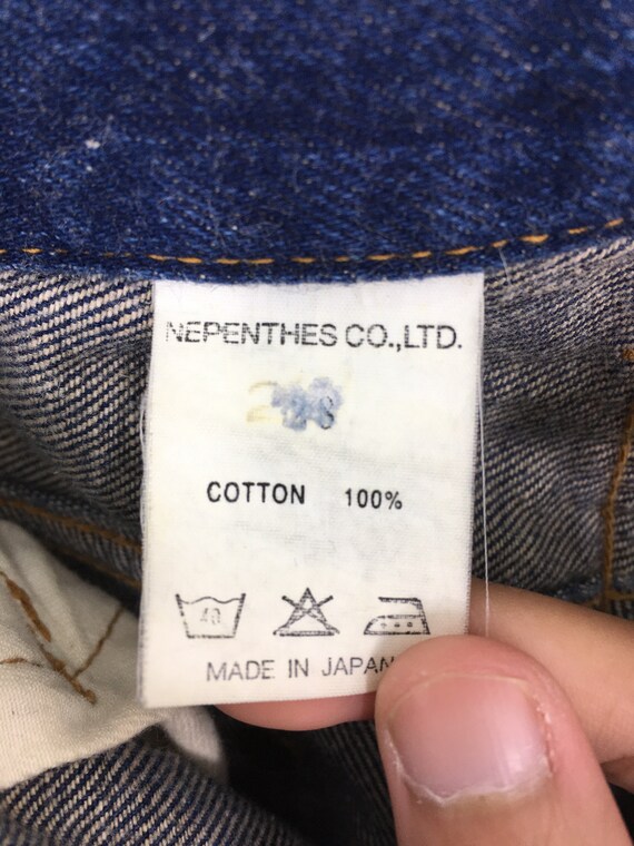 Size 30x33 Vintage Nepenthes Hoggs Japan Denim Slim Fit Cut