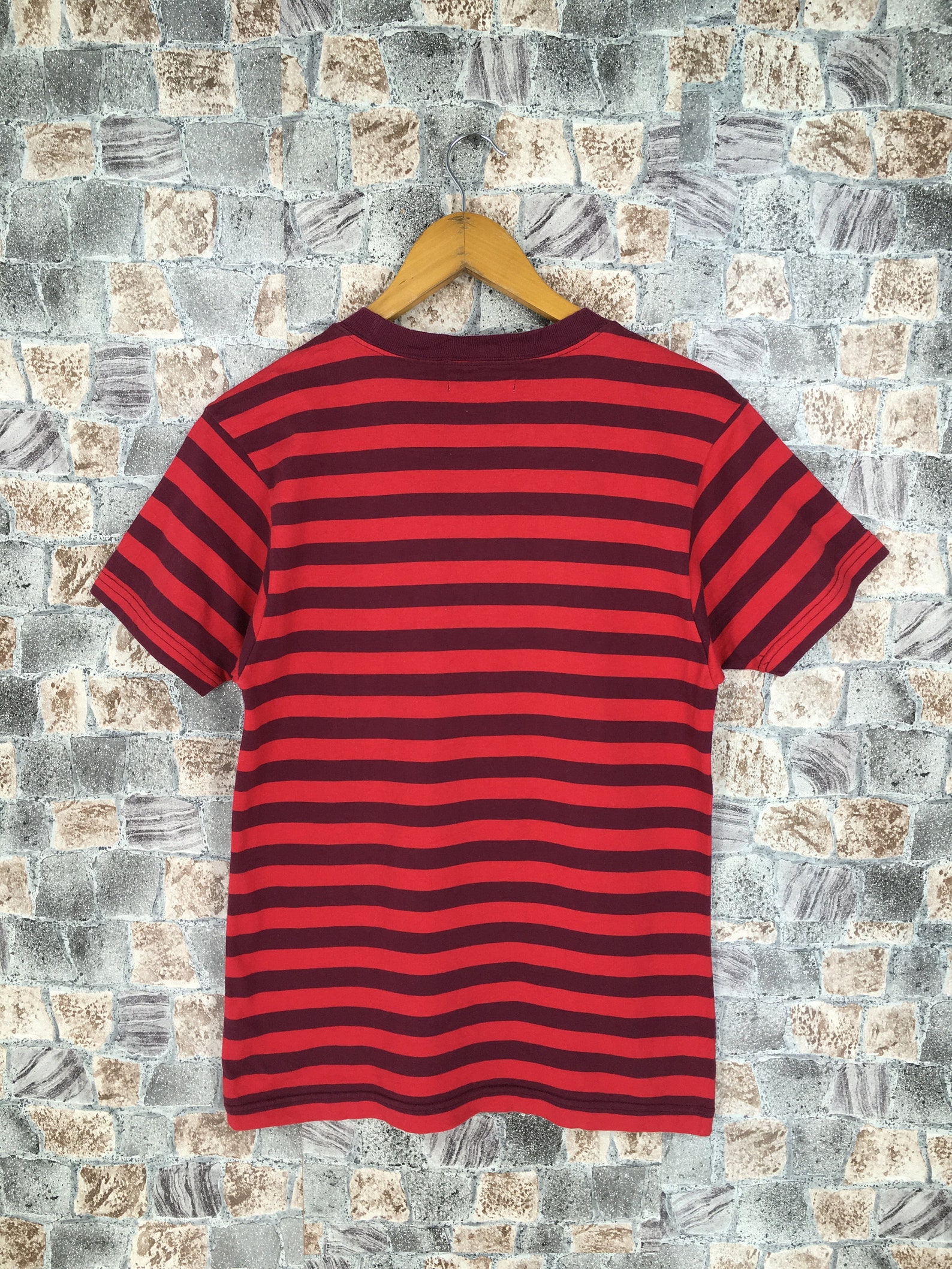 Vintage 80s Boast Usa Stripes Tshirt Red Small Rockabilly | Etsy