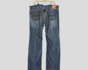 Size 41x31 Vintage Levi's 659 Ripped Distressed Jeans Levis Size 41x31 Vintage Levi's 659 Ripped Distressed Jeans Levis