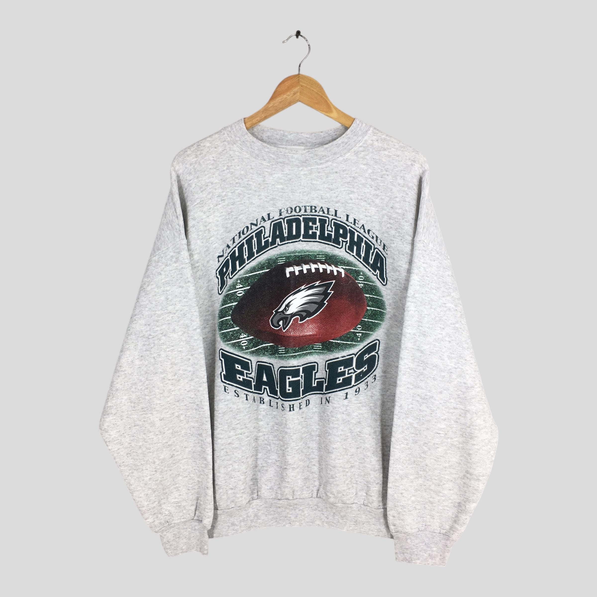Vintage Philadelphia Eagles Football NFL Sweatshirt Xlarge