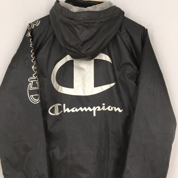 Vintage Champion Sherpa Parka Jacket Medium Champion - Etsy