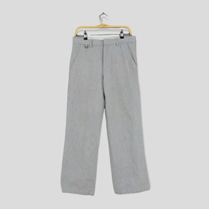 Size 32x29 Factotum Japanese Gray Denim Pants Straight Cut Pant Japanese Casual Zipper Streetwear Japan Khakis Cotton Casual Pants W32