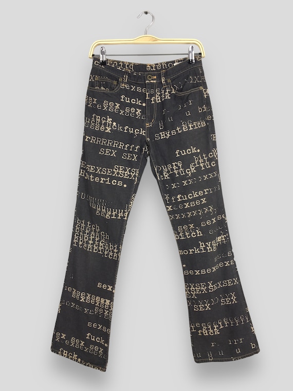 Size 26x28.5 Hysteric Glamour Japan Sex Fxxk Overprinted Size 26x28.5 Hysteric Glamour Japan Sex Fxxk Overprinted