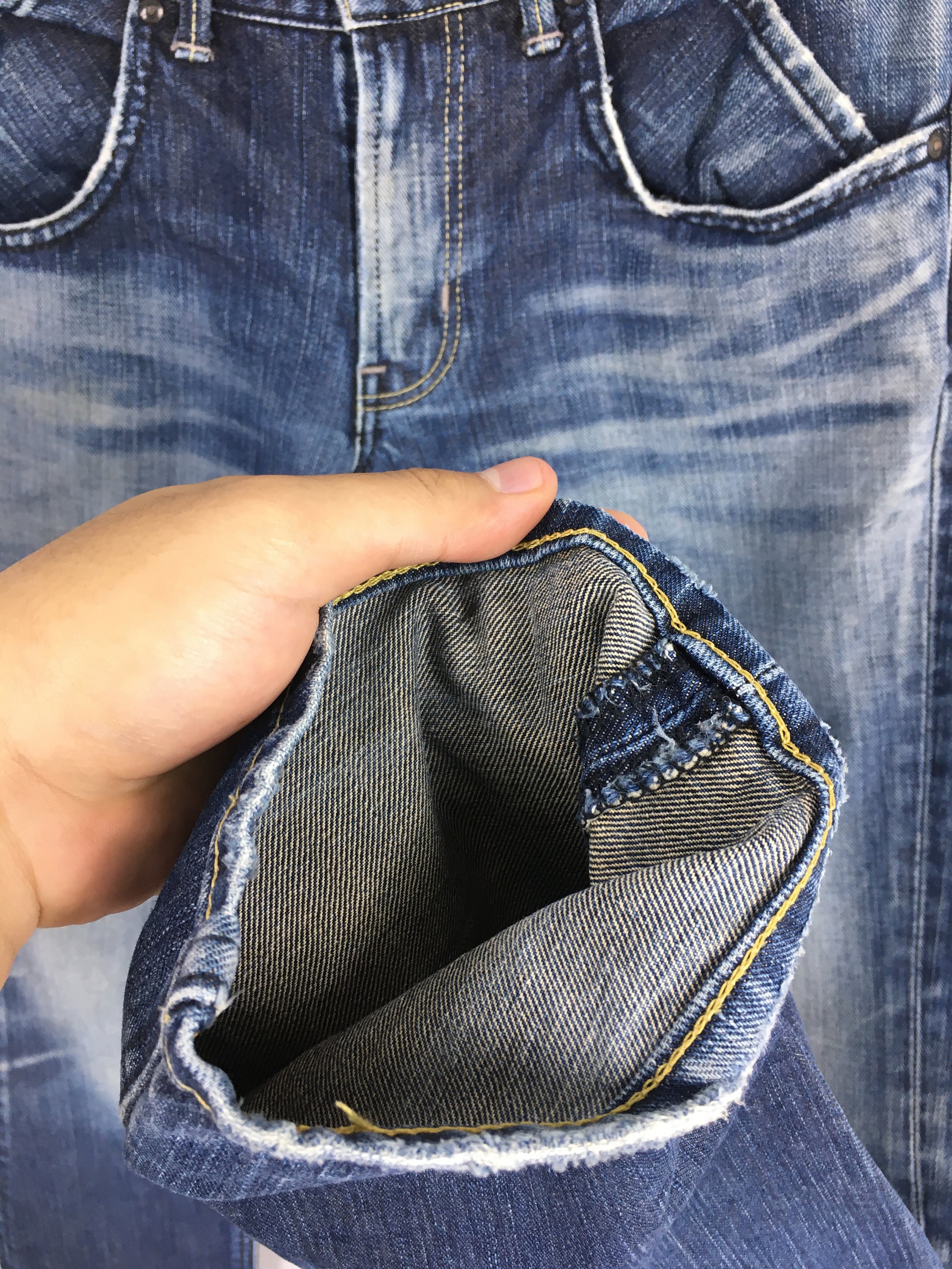 Size 27x30 Vintage Lee Riders Blue Jeans Lee Rider Regular Fit