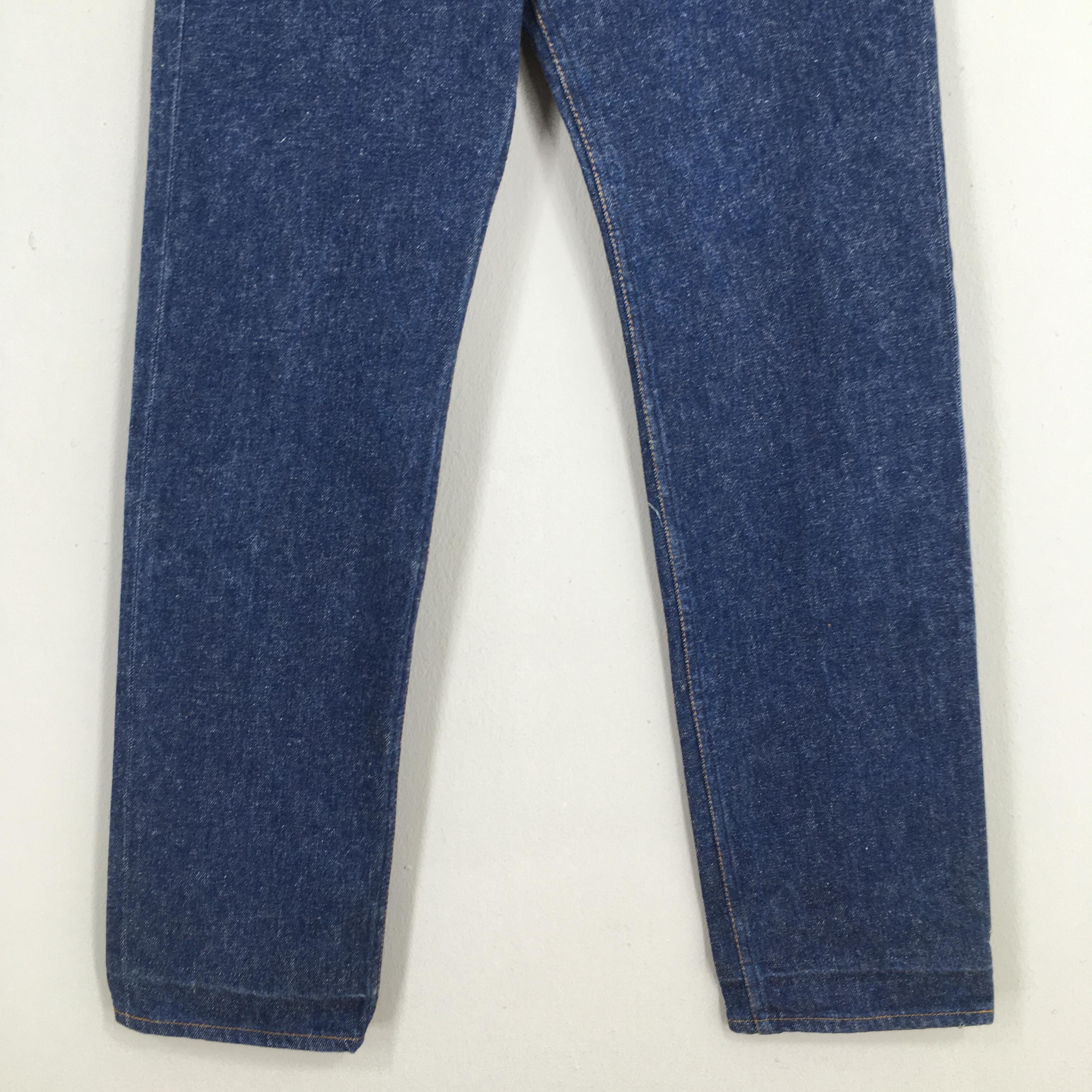 Size 25x29 Vintage 90s Levis 701-0117 Student Dark Blue Jeans
