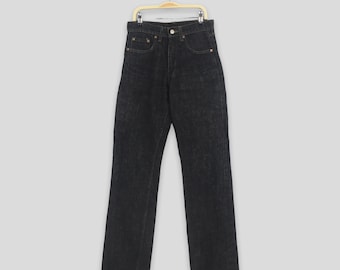 Levi's 517 Black Denim W36 L30 USA製 Size 26x32 Vintage Levi's 503 Black Women's Jeans High Waisted