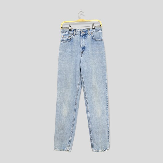 Size 27x32 Vintage Levi's 550 Light Blue Jeans High - Etsy