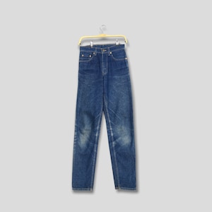Vintage Levi&#39;s 610 Indigo Blue Jeans Slim Fit Denim 1990&#39;s Levi&#39;s Distressed Jeans Levi&#39;s 610 Zipper Denim Stonewash Levi&#39;s Mom Jeans 26x33