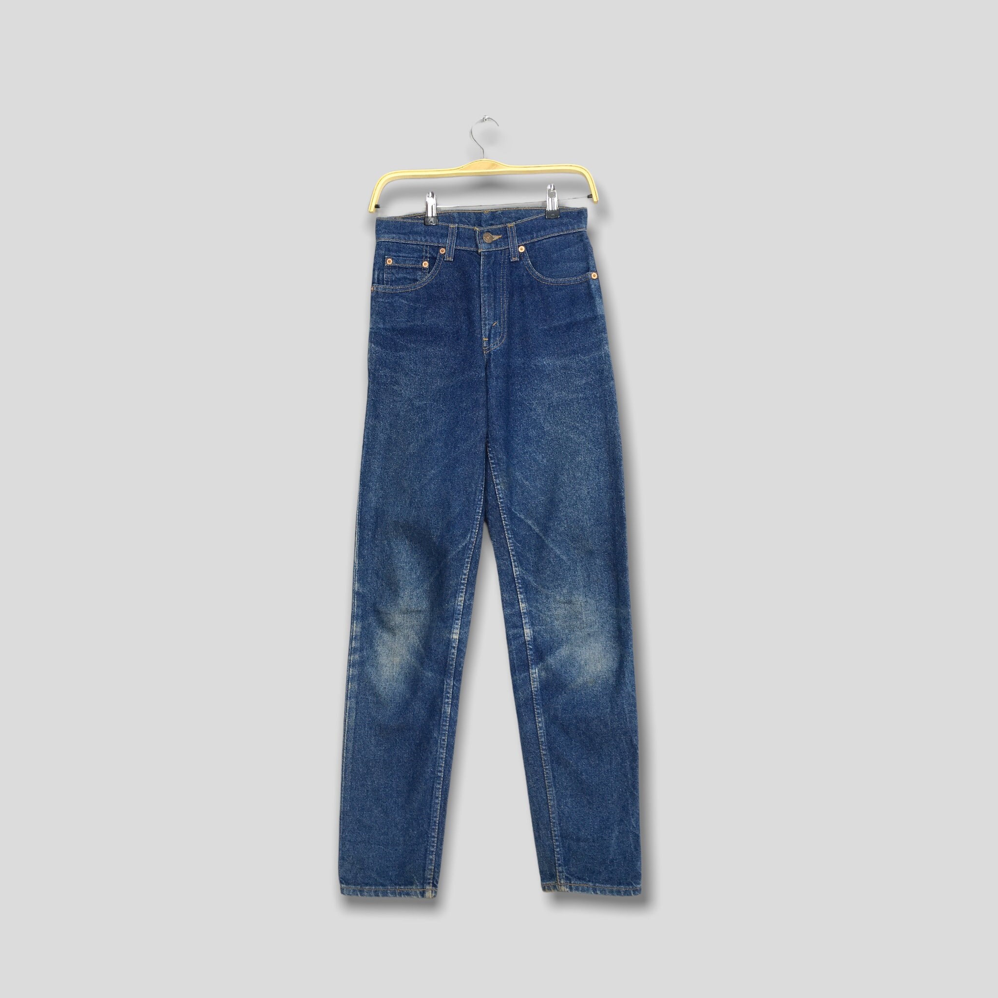 Vintage Levi's 610 Indigo Blue Jeans Slim Fit Denim 1990's