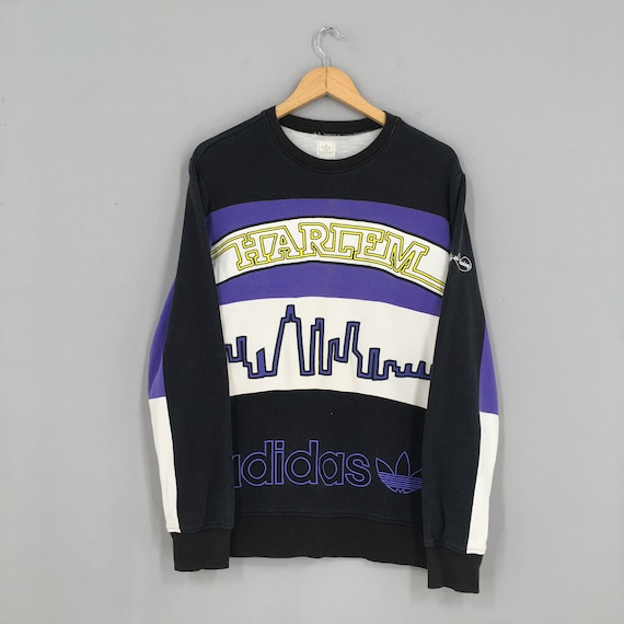 oogsten ONWAAR fictie Vintage 90s Adidas Trefoil Sweatshirts Medium Adidas Harlem - Etsy