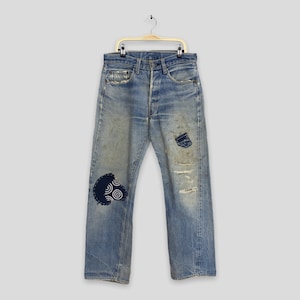 Size 30x28 Vintage 70s Levi&#39;s 501 Selvedge Jeans Levi&#39;s Faded Dirty Jeans Levi&#39;s 501 #6 Button  Denim 1970s Levi&#39;s 501 Redline Jeans W30