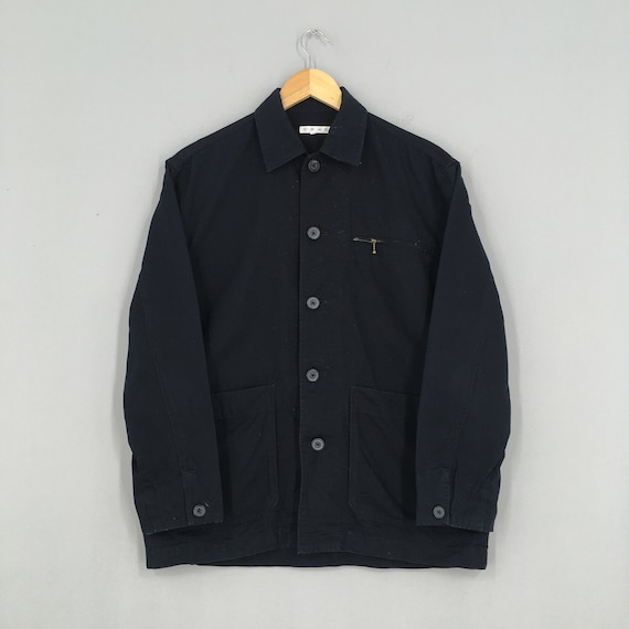 Vintage Workers Black Jacket Jeans Medium 1990s Wo
