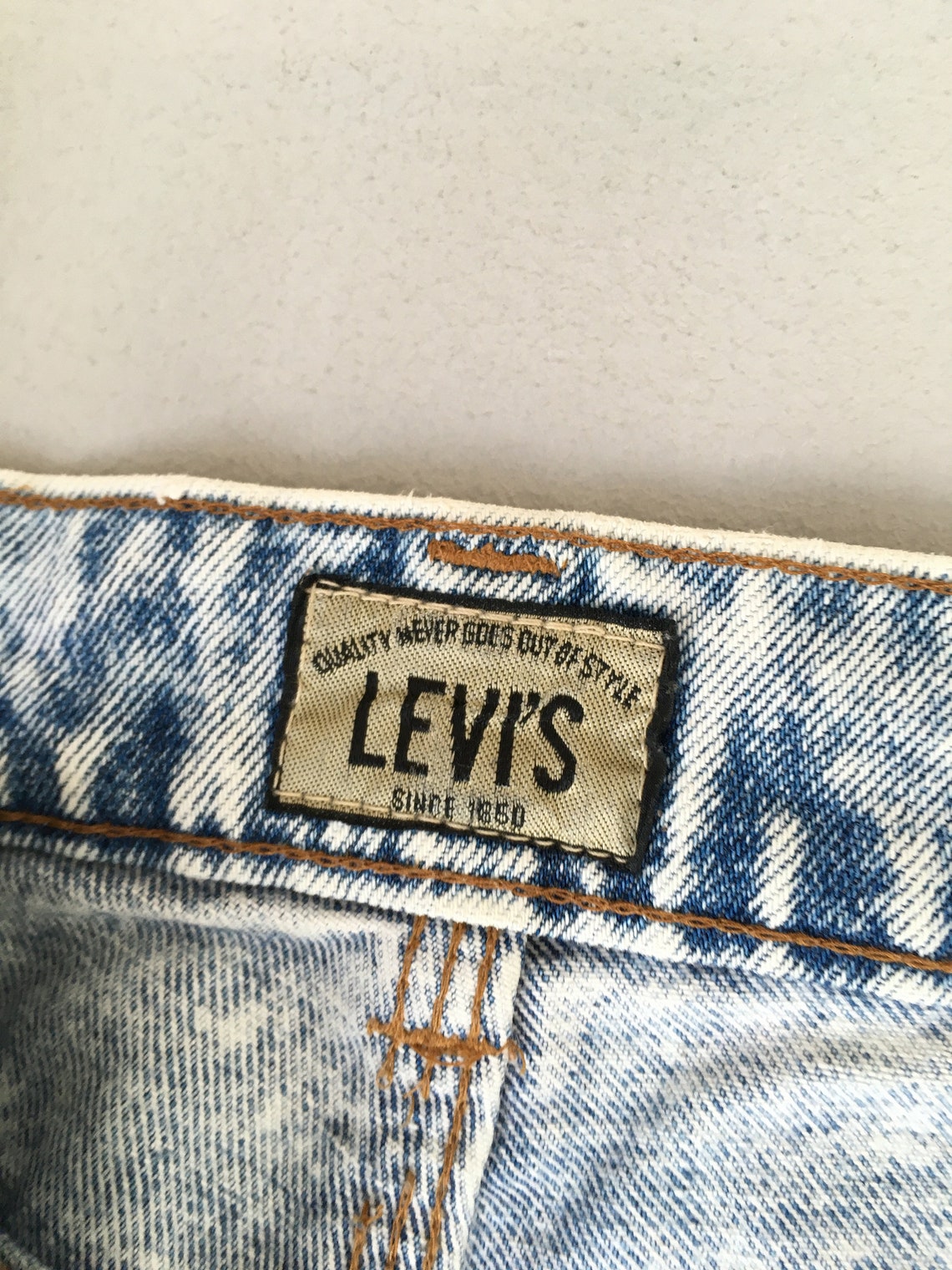 Size 28x30 Vintage Levi's 636 Faded Blue Women's Jeans - Etsy