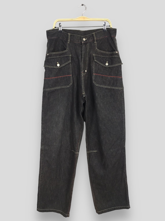 90s-00s M.F.G studs design cotton pants