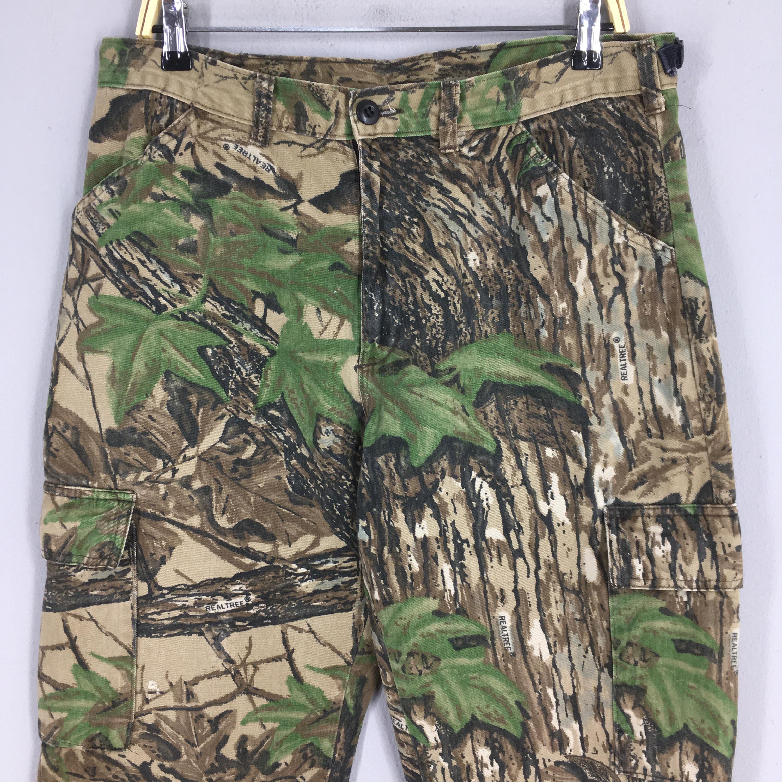 Size 33x29 Vintage Duxbak Made in USA Camo Pants Outdoor Unisex