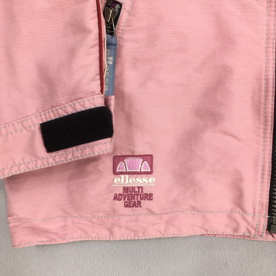 Vintage Ellesse Bomber Ski Wear Winter Pink Jacke… - image 4