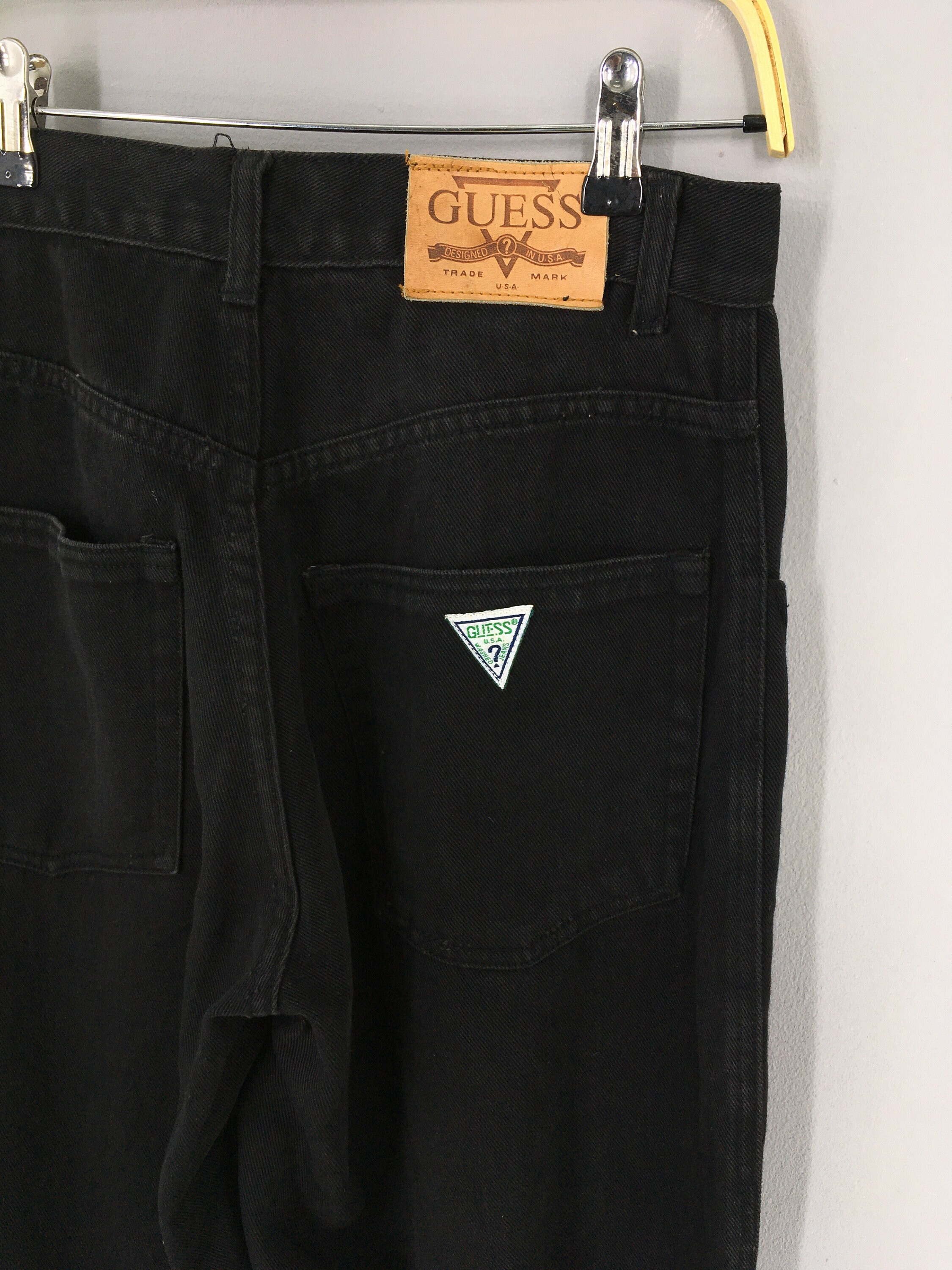 Size 30x32 Vintage Guess Jeans Black Jeans Pant Guess Usa Size 30x32 Vintage Guess Jeans Black Jeans Pant Guess Usa
