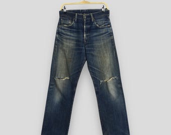 LEVI’S / 702 702XX selvedge denim pants 90s Vintage Japan Made Levi's 702 XX Denim Pants in Indigo