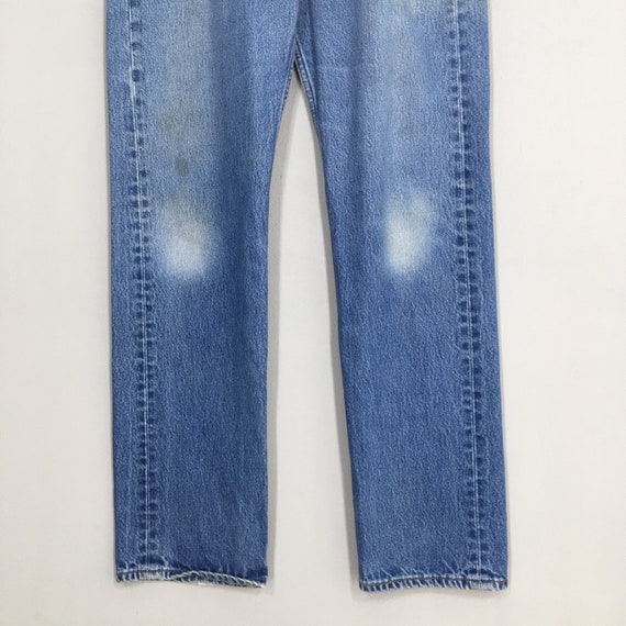 Size 32x33 Vintage Levi's 501XX Stonewash Jeans L… - image 3