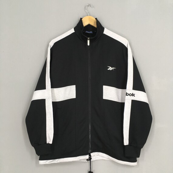 Reebok Windbreaker Jacket Medium Vintage 90s Reebo